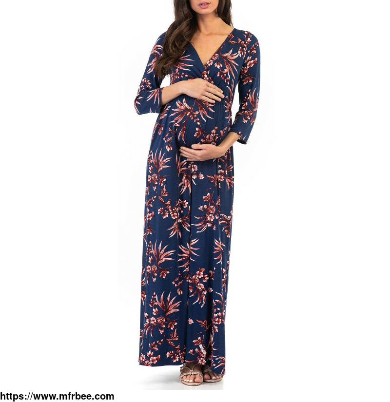 maternity_and_nursing_surplice_faux_wrap_dress_mother_bee_maternity