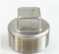 more images of High Performance factory price hot sale Stainless steel Square Plug