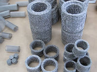 more images of Compressed Knitted Wire Mesh Filter