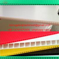more images of 24x18" 3mm 5mm PP Hollow Sheet, PP Fluted Sheet , Corrugated Plastic Sheet