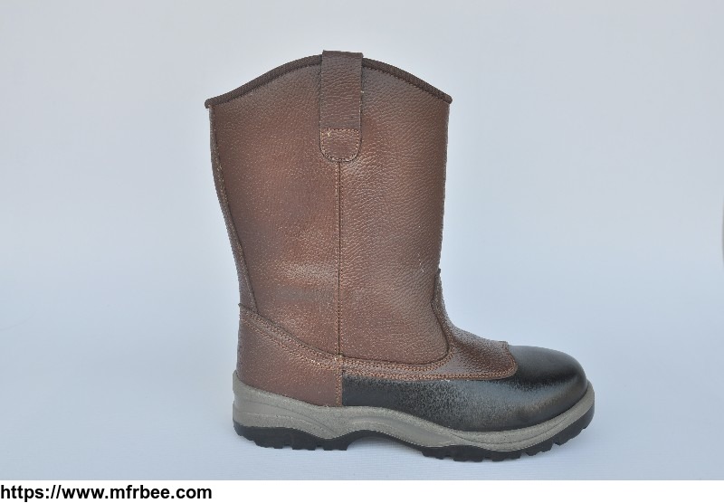 high_cut_genuine_leather_steel_toe_safety_shoes_waterproof_safety_shoes
