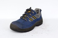CE EN20345 suede leather low cut safety working shoes