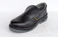 Cheap BLACK Microfiber Safety Shoes,ON SALE Slip Resistant Kitchen Shoes WXLC-P007
