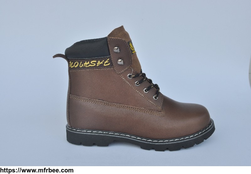 cow_leather_working_shoes_rubber_sole_ce_en_20345_safety_footwear_shoes