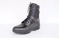 China QINGDAO Full grain leather combat military boots