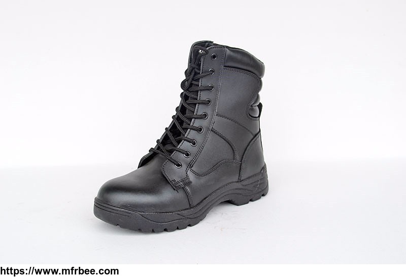 military_boots_special_ops_style_black_color_full_grain_cow_leather_nylon_fabric_army_boots