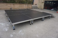 more images of RK Hot Sale Outdoor Performing Portable Stage with Adjustable Legs