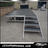 more images of RK Heavy duty plywood modular outdoor concert stage for sale
