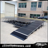 RK plywood stage / event stage / hall used portable stage for sale