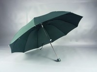 more images of Advertising automatic 3 folding golf umbrella