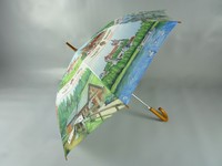 more images of fashion Pirate World Landscape Straight Waterproof Umbrella