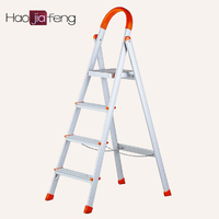 more images of HJF GW-3304 steps Aluminum Ladder With Tool Table Folding Ladder