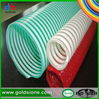 Convoluted Striped PVC Strength Suction Hose