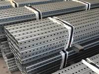 Perforated Square Tube for Making Telescoping Tube, Sign Post