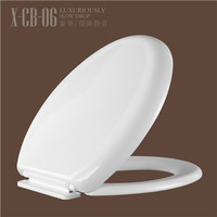 more images of V-shape Soft Close Economical Plastic Toilet Seat Cover CB06