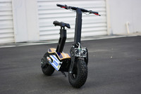more images of VELOCIFERO MAD 1600w 48v Electric Scooter 6" Wheels W/Oversize Tires (NYPD)