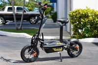 HYPER-RACING STREET EDITION 1600w 48v Electric Scooter 10" Wheels (Black)