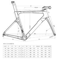 more images of FULL CARBON ROAD BICYCLE FRAME ULTRALIGHT HIGH COST PERFORMANCE 136