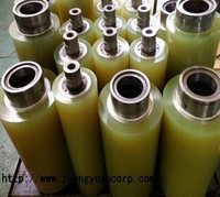 more images of pu coated roller