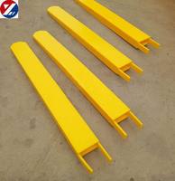 more images of polyurethane forklift fork protection sleeve/cover/shoe/boot
