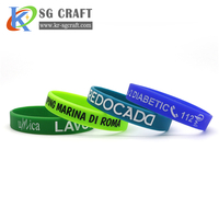Factory direct sales cheap custom made silicone bracelet wristband