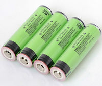 more images of 4X Panasonic NCR18650B 3.7V 3400mAh Rechargeable Button Top Li-ion Battery
