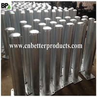 more images of hot sale removable steel bollard for roller door type