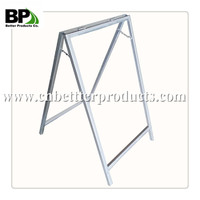 Steel Tripod sign stand Stacker portable sign stand