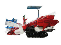 Crawler  Wheel Rice Combine Harvester