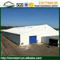 Outdoor Warehouse Storage Container Shelter Tent For Industrial