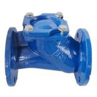 cast iron flange ball check valve for water treatment