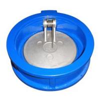 DIN3230 API598 cast iron wafer type single disc swing check valve