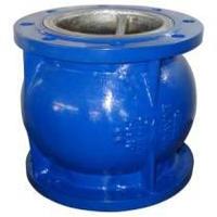 PN16 cast iron flange type silent check valve for pump and water treatment