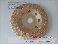 vacuum brazed diamond grinding disc for grinding marble,ceramic,FRP miya@moresuperhard.com