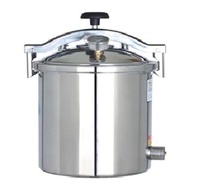 more images of stainless steel portable/table type pressure steam sterilizer/autoclaves