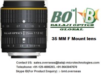 more images of 35 MM & 50 MM F MOUNT MACHINE VISION LENS - BALAJI OPTICS