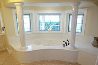 more images of Beautiful Marble Bathtub with Pillar