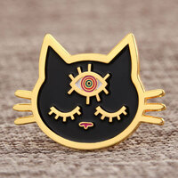 more images of Black Cat Custom Enamel Pins