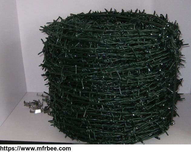 pvc_coated_barbed_wire_stoving_varnish_barbed_wire