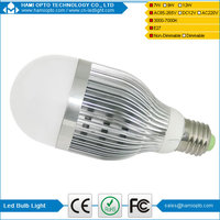 Dimmable and non-dimmable led bulb 7w E27 /E14 /B22 Epistar / BridgeLux Chip