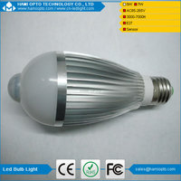 Energy Saving LED Bulb Light with Motion Sensor E27 7w