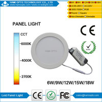 more images of 9Watt Aluminum Round Ceiling LED Flat Panel Lights For home