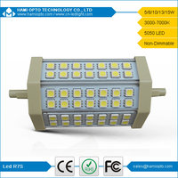 10w r7s led bulb/led r7s 118mm/3 years warranty/Factory price