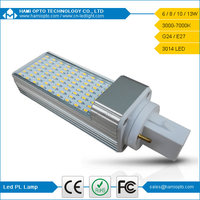 more images of 3014 LED 8W PL Lamp G24 Base 2 or 4 pins LED lights