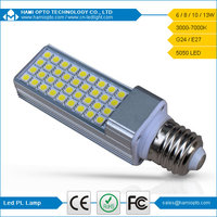 Best price smd5050 e27/g24 led pl corn lamp 8w