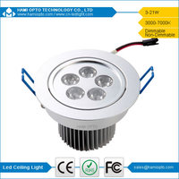 Professional China LED Factory Supply 5W led ceiling for home