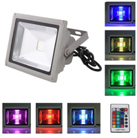 more images of IP65 Outdoor RGB Multi Colour Changing IR Remote Control LED Flood Light 50W