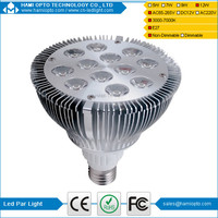 Dimmable LED par light 12w / E27 Led Replacement For Halogen Bulb