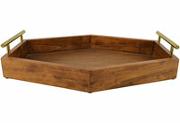 more images of Wooden Serving Tray With Handles