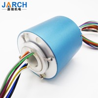 alternator through bore pcb electrical slip ring rotating connector for cable reel